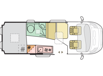 Adria Twin Axess 600 SP